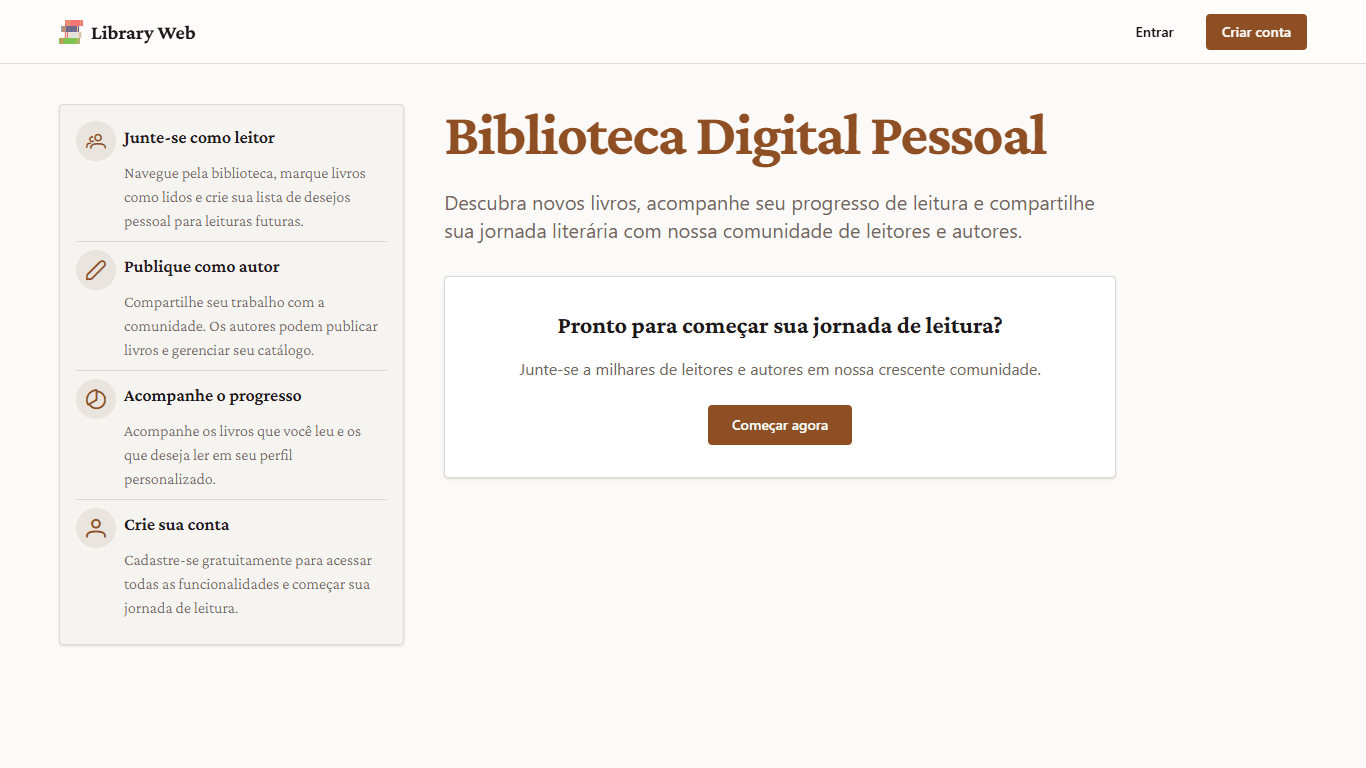 Foto da Página inicial